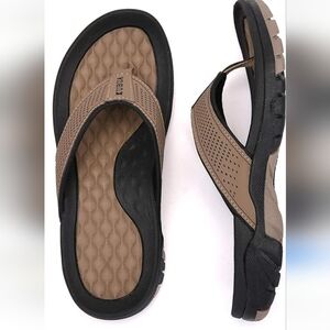 KUBUA Men's Beach Water Flip-Flops